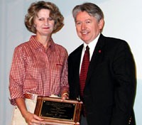 Patsie T. Cannon, Animal and Dairy Science, received the 2005 Award of Excellence for Technical Support.