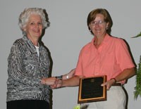 Lorine Lewis, Southeast Watershed, received the 2006 Award of Excellence for Technical Support. 