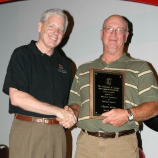 Charles Joyner, Horticulture, received the 2007 Award of Excellence for Technical Support.