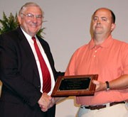 David Langston, Plant Pathology, received the 2003 Junior Extension Scientist award.