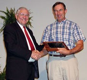 Paul Bertrand, Plant Pathology, received the 2003 Senior Extension Scientist award.