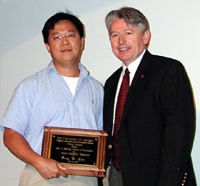 Peng W. Chee, Crop and Soil Sciences / NESPAL, received the 2005 Junior Research Scientist Award for Excellence. 