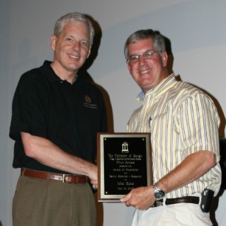 John Ruter, Horticulture, received the 2007 Award for Excellence, Senior Research Scientist.