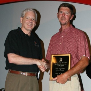 Larry Baldree, Crop and Soil Sciences, received the 2007 Award of Excellence for Technical Support.