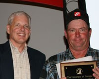 Donnie Cook, Entomology, received the 2008 Award for Excellence for Technical Support.