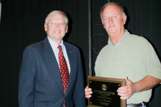 David Tyson, Facilities Management and Operations, received the 2009 Award for Excellence for Service Unit Support.