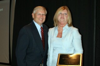 Sandra McNeil, Plant Pathology, received the 2009 Award for Excellence for Administrative Support.