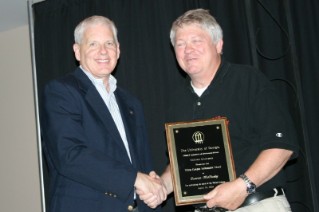 Duncan McClusky, Library, received the 2011 Award of Excellence for Service Unit Support.