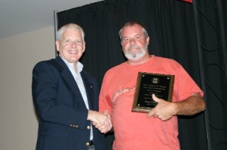 Gary Whiddon, Facilities Management and Operations, received the 2011 Award of Excellence for Service Unit Support.