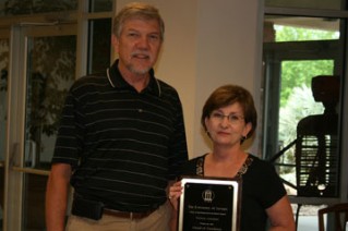 Evelyn Folds (19 years), NESPAL, received the 2012 Award of Excellence in Administrative Support.