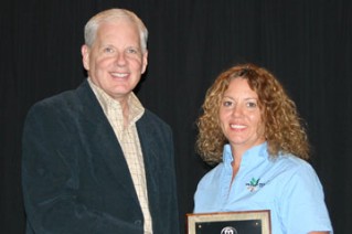 Lara Lee Hickman, Plant Pathology, received the 2013 Award of Excellence in Technical Support.