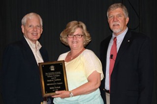 Debbie Rutland, Entomology, received the 2014 Award of Excellence in Administrative Support.