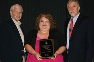 Staci Mullis, Crop and Soil Sciences, received the 2014 Award of Excellence in Administrative Support.